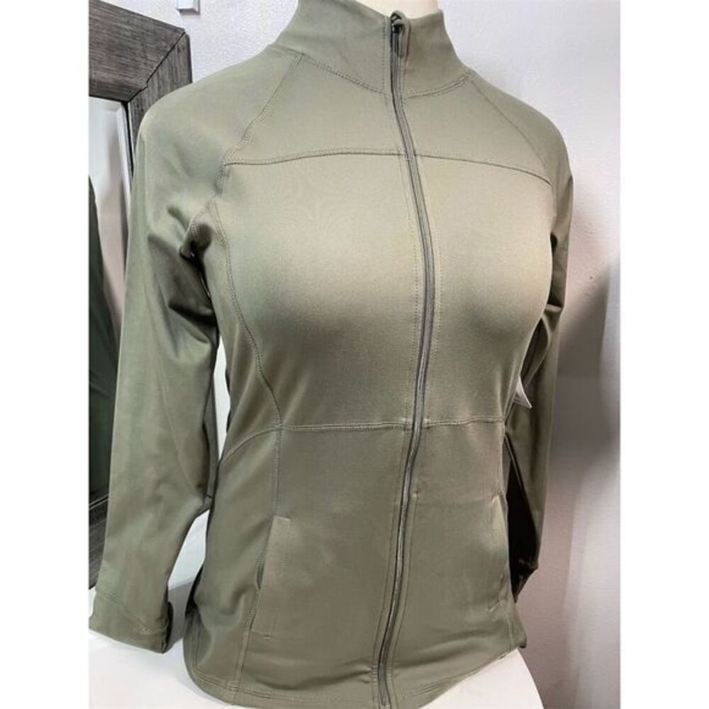 NWT - Marika Women's Green Full-Zip Track Jacket Size XL Activewear
